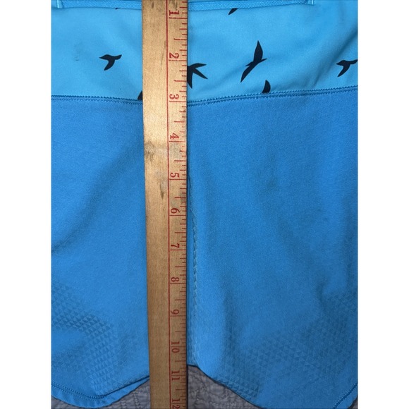 NWOT Oiselle 4" Roga Shorts - Size 6-Robin Blue - Running By and For Women - Picture 8 of 14